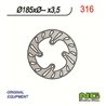 NG BRAKE DISC 316