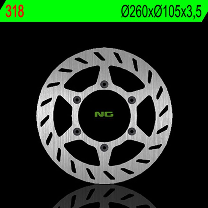 NG BRAKE DISC 318