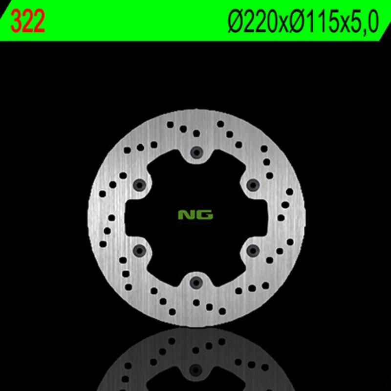 NG BRAKE DISC 322