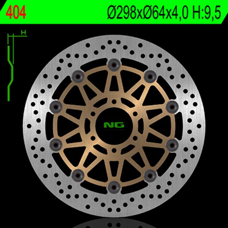 NG BRAKE DISC 404