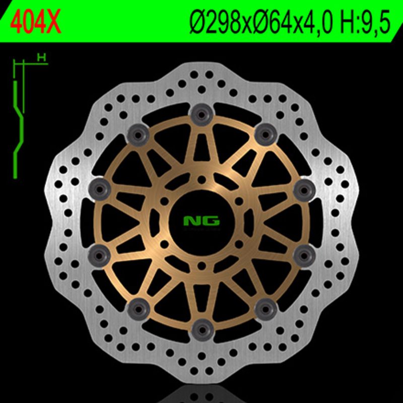 NG BRAKE DISC 404X