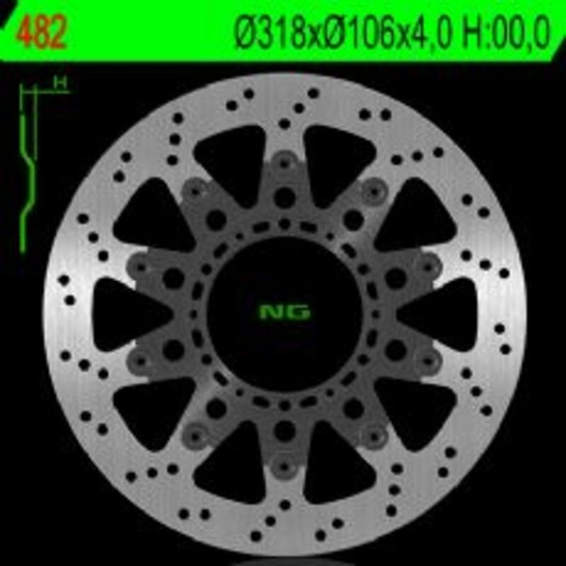 NG BRAKE DISC 482