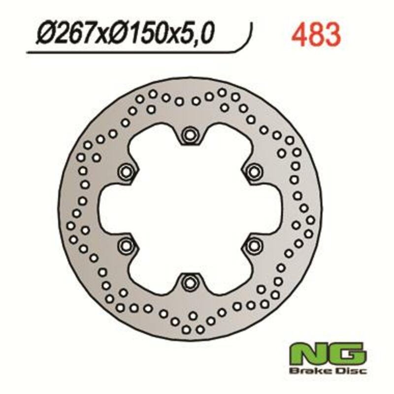 NG BRAKE DISC 483