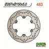 NG BRAKE DISC 483