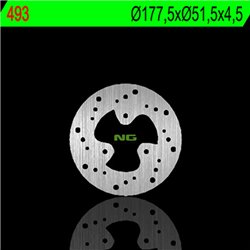 NG BRAKE DISC 493