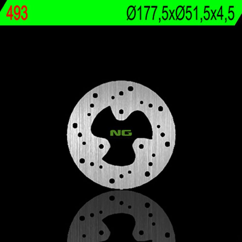 NG BRAKE DISC 493