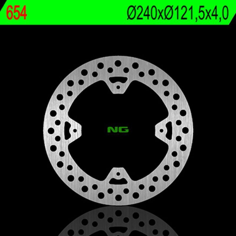 NG BRAKE DISC 654