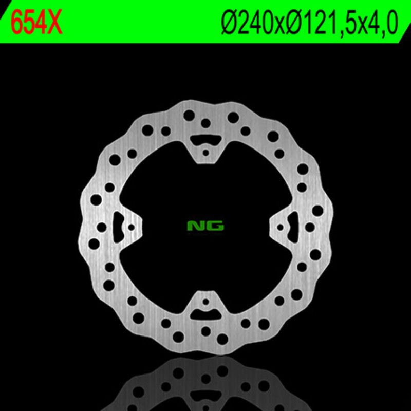 NG BRAKE DISC 654X