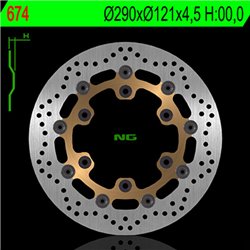 NG BRAKE DISC 674