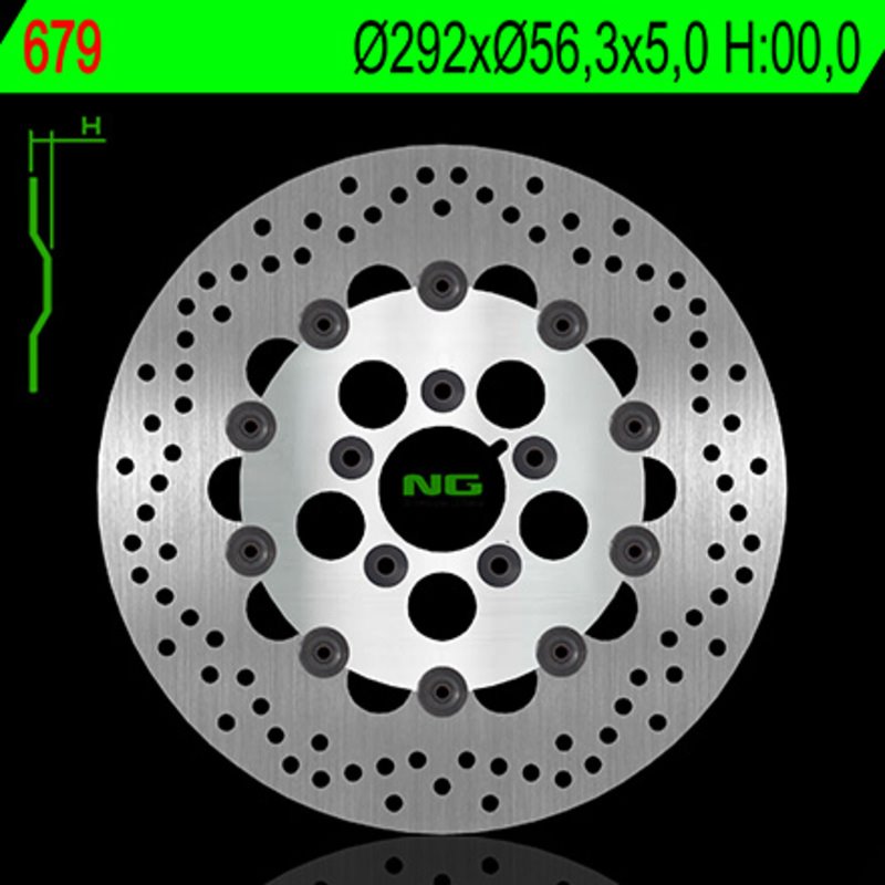 NG BRAKE DISC 679