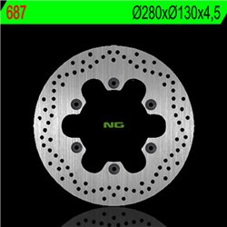 NG BRAKE DISC 687