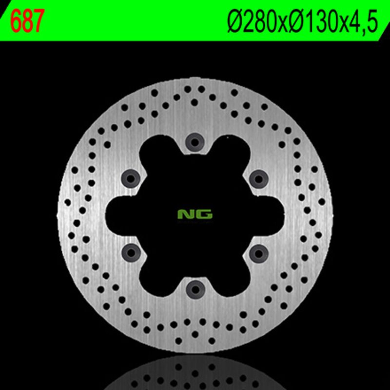 NG BRAKE DISC 687