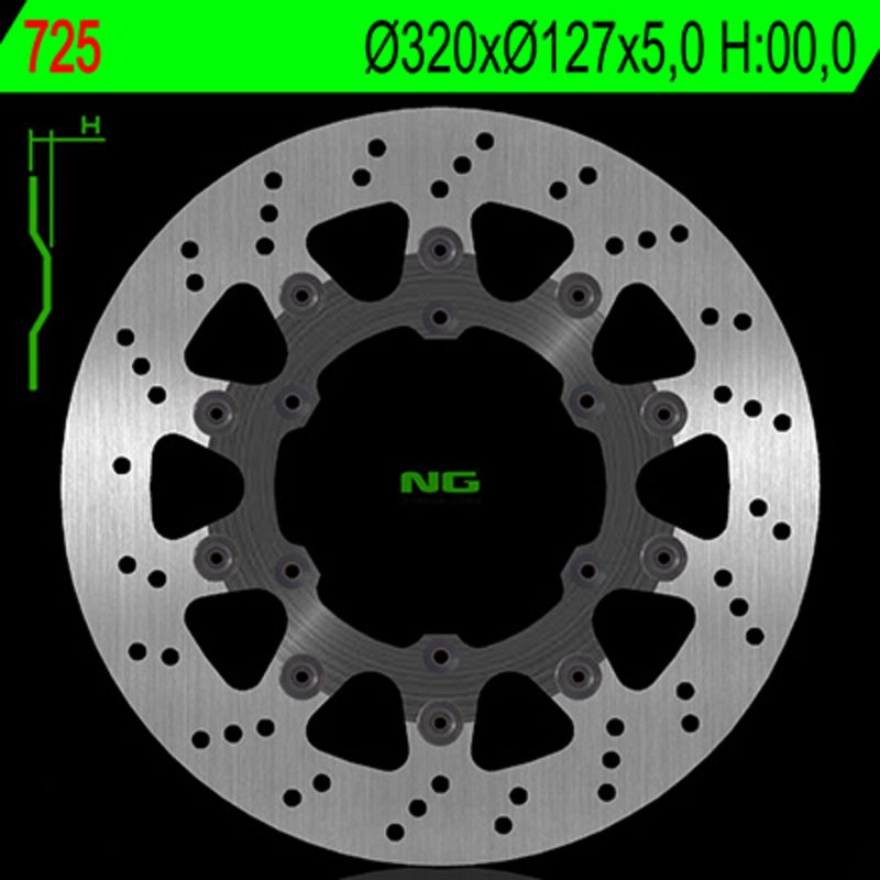 NG BRAKE DISC 725