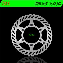 NG BRAKE DISC 731X