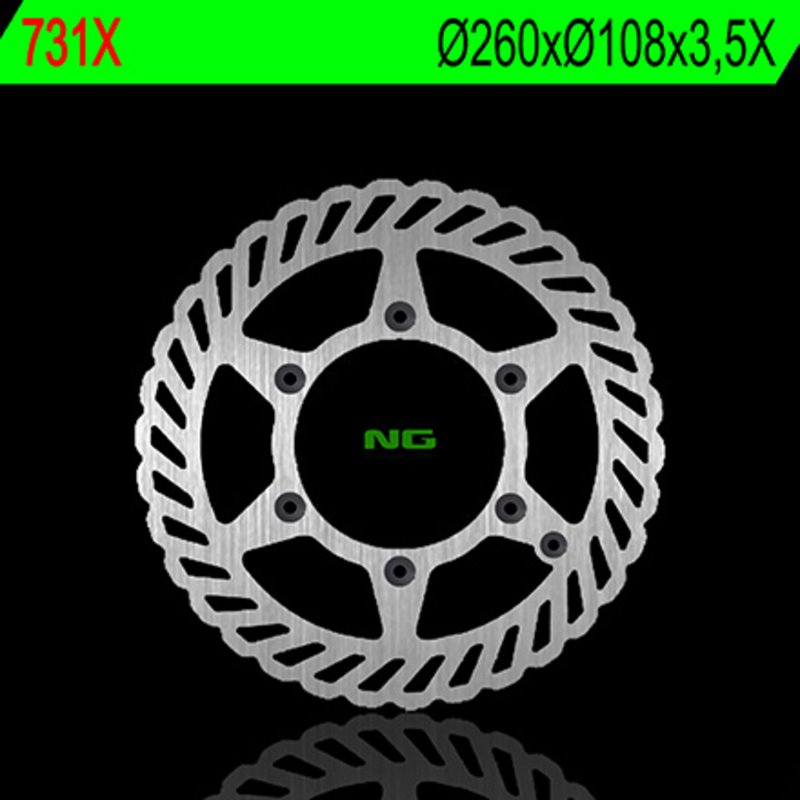 NG BRAKE DISC 731X