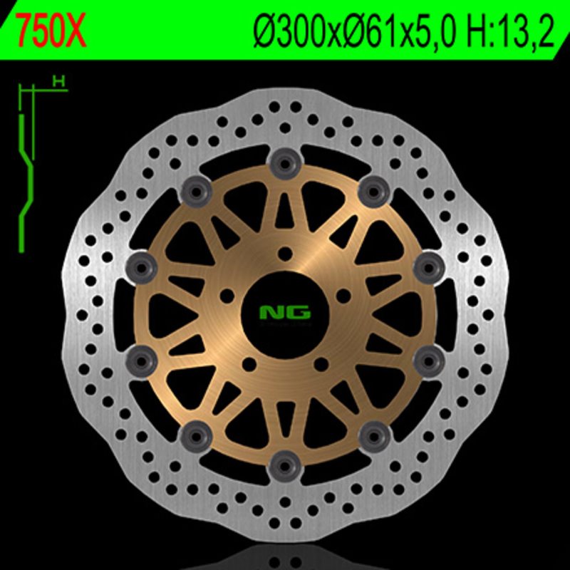 NG BRAKE DISC 750X