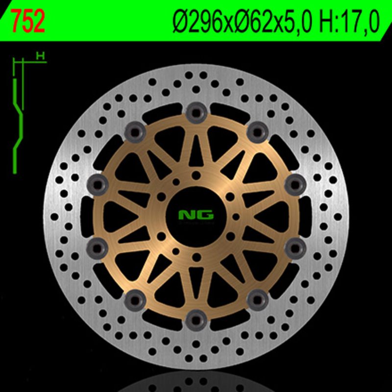 NG BRAKE DISC 752