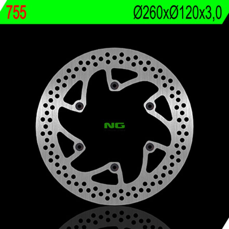 NG BRAKE DISC 755