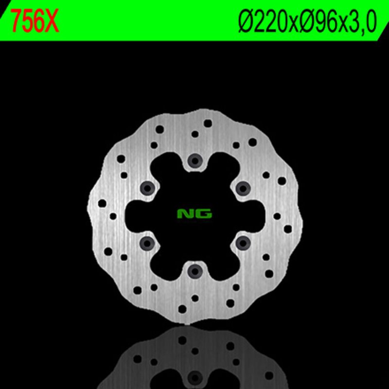 NG BRAKE DISC 756X