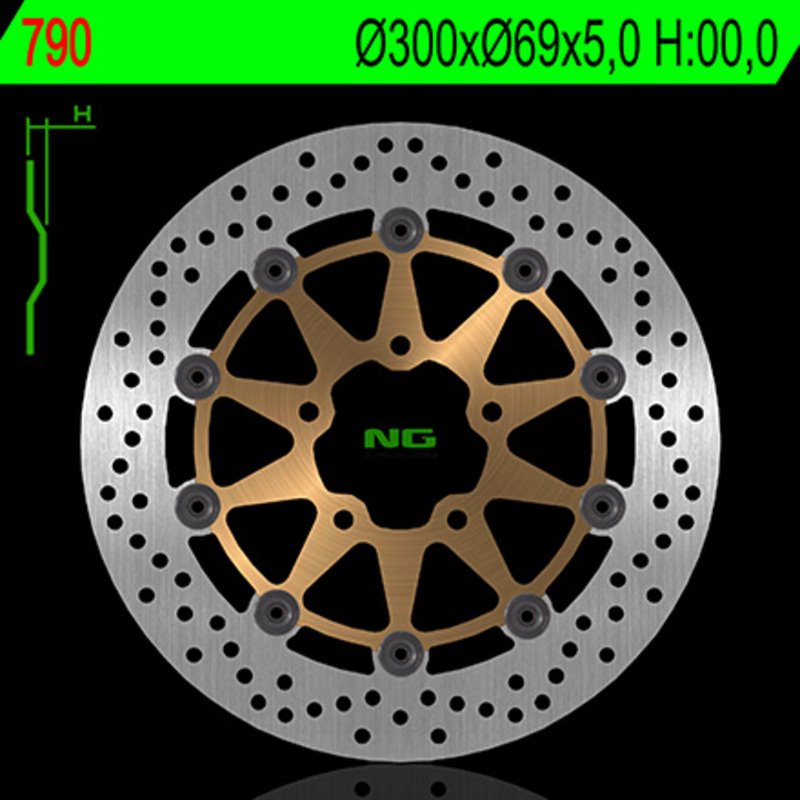 NG BRAKE DISC 790