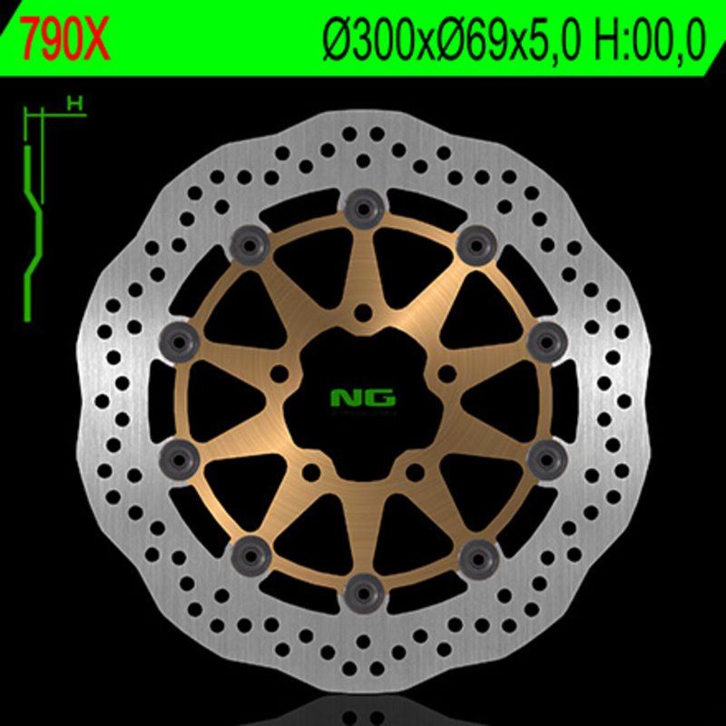 NG BRAKE DISC 790X