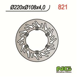 NG BRAKE DISC 821