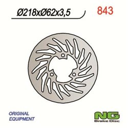 NG BRAKE DISC 843