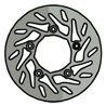 NG BRAKE DISC 9191