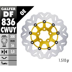 Disco freno Galfer DF836CWUY