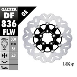 Disco freno Galfer DF836FLW