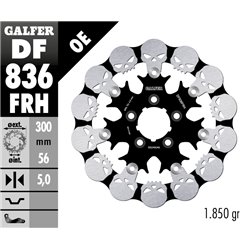 Disco freno Galfer DF836FRH