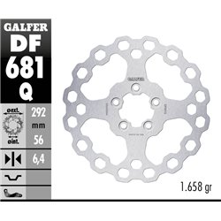 Disco freno Galfer DF681Q