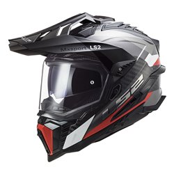 Casco LS2 MX701 C EXPLORER FRONTIER G.TITANIUM