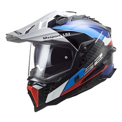 Casco LS2 MX701 C EXPLORER FRONTIER G.BLACK BLUE