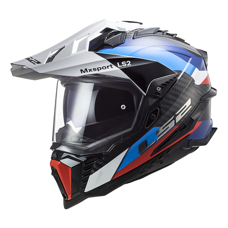 Casco LS2 MX701 C EXPLORER FRONTIER G.BLACK BLUE