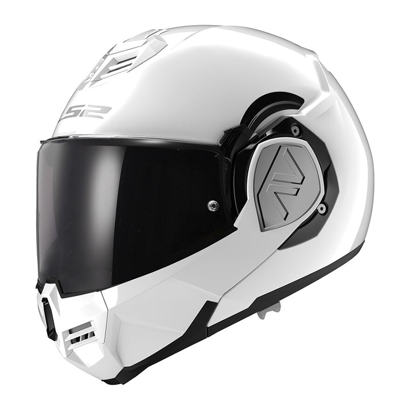 Casco modular LS2 FF906 Advant Solid Blanco Brillo