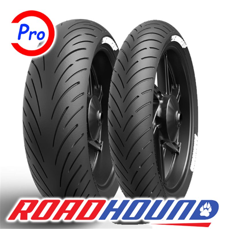 RoadHound 120/70ZR17 58W + 180/55ZR17 73W