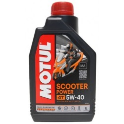 ACEITE MOTUL SCOOTER POWER 4T 5W40 MA 1L