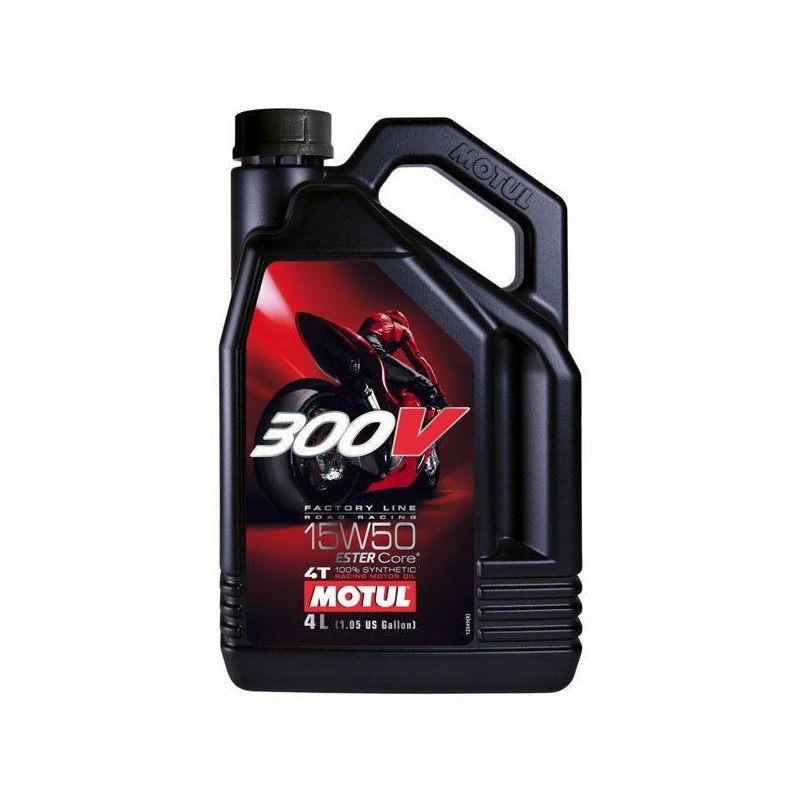 MOTUL 300V 15W50 4L  100% SINTETICO