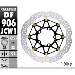 Disco freno Galfer DF906JCW1G03