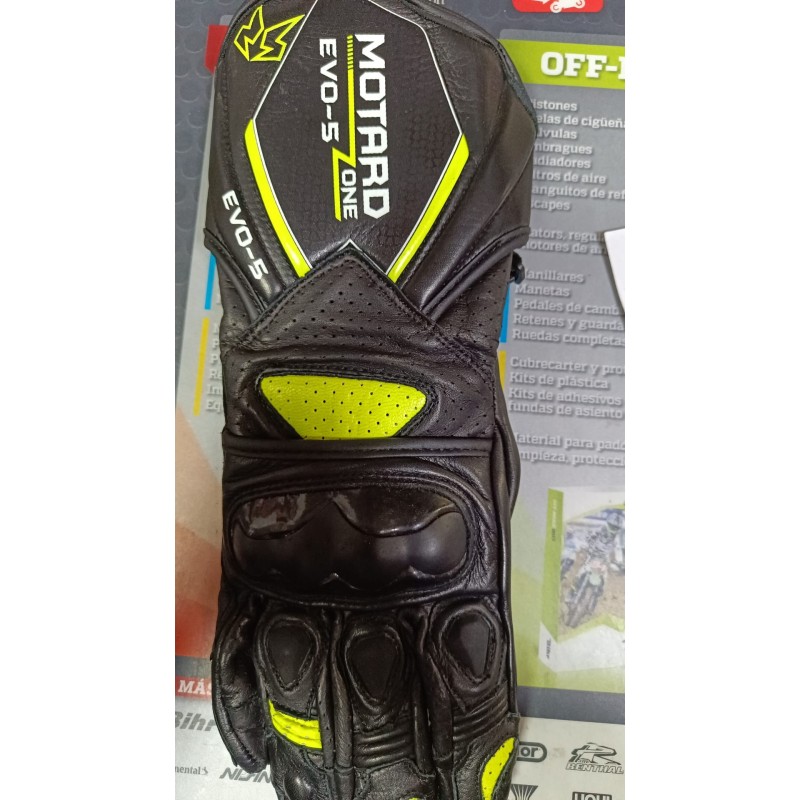 GUANTES M-ZONE EVO FLUOR TALLA S