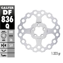 Disco freno Galfer DF836Q