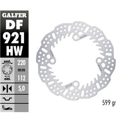 Disco freno Galfer DF921HW