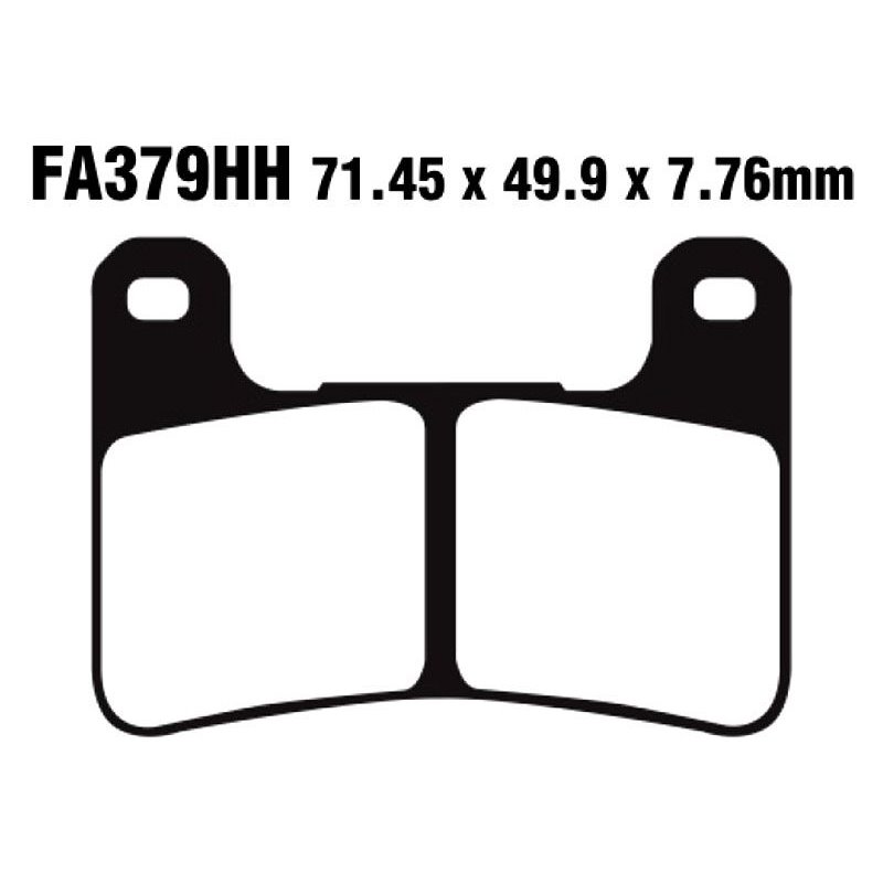 Pastillas freno EBC FA379HH
