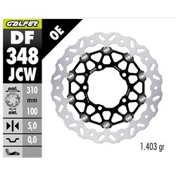 Disco de freno Galfer DF348JCW