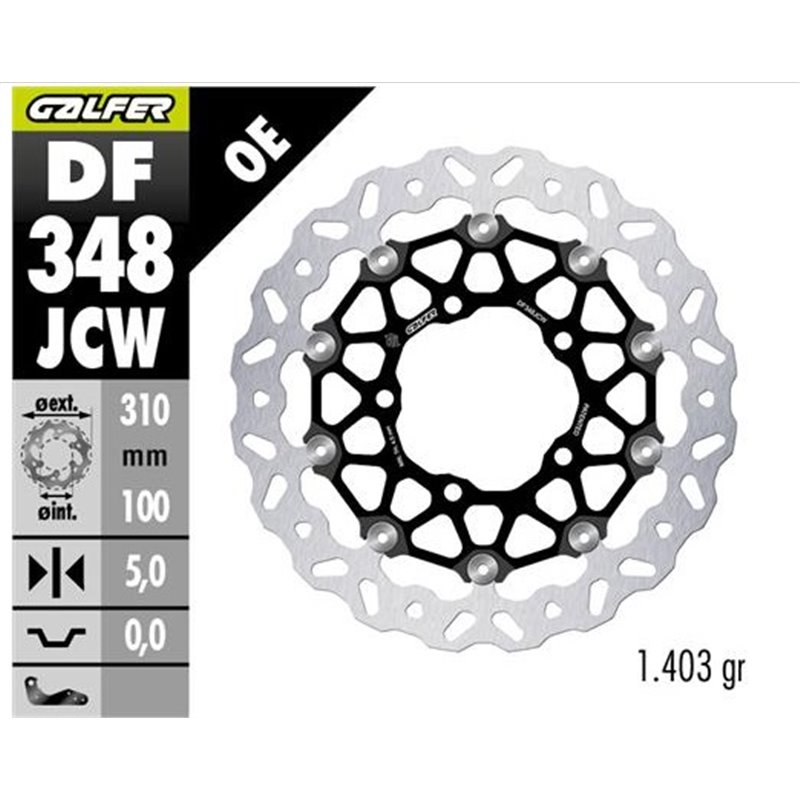 Disco de freno Galfer DF348JCW