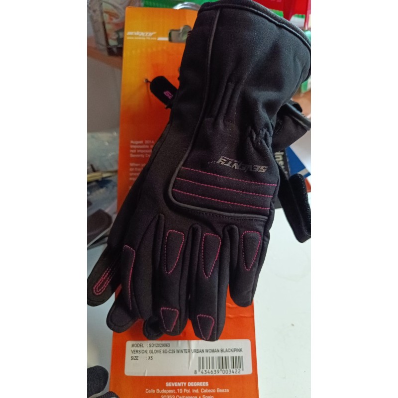 GUANTES SEVENTY SD12029063  TALLA XS