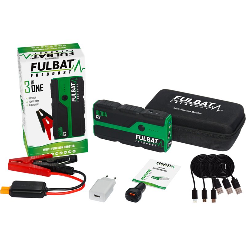 ARRANCADOR BATERIA FULBOOST LITIO 1600A