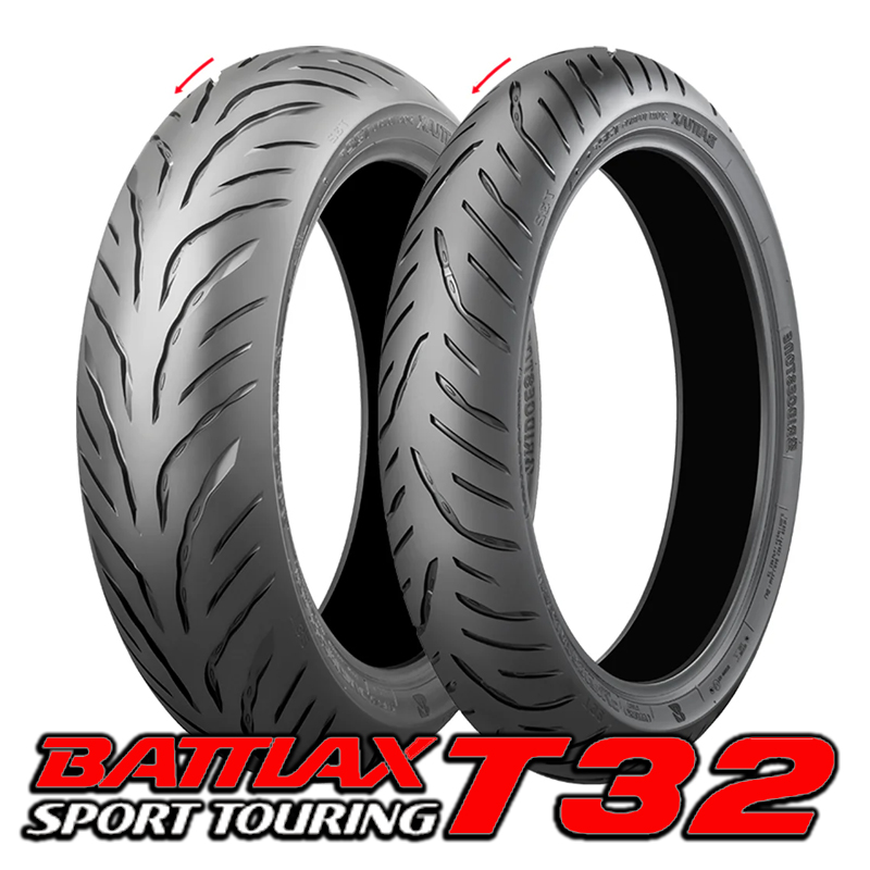 T32 120/70ZR17 58W + 180/55ZR17 73W