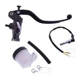 Bomba freno radial Accossato negro 19mm pistón X20mm